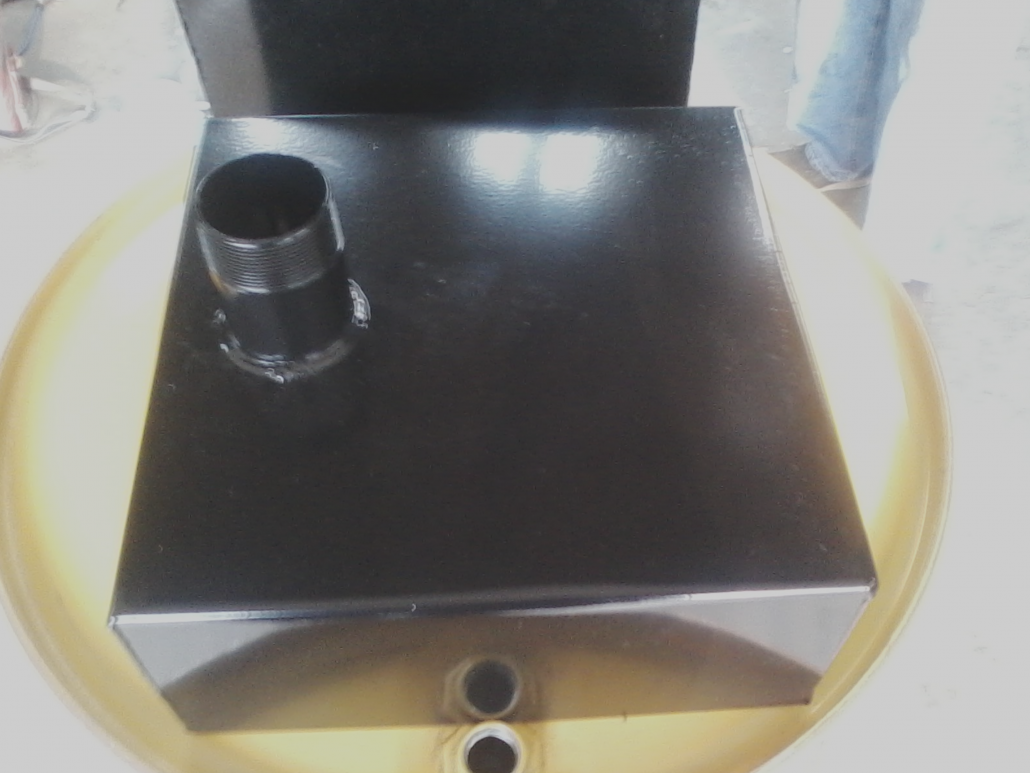 55 Gallon Barrel Funnel Square Steel Funnel